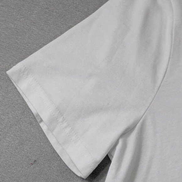 Abercrombie Kids T Shirt 15/16 2 Tone White Blue Short Sleeve Back to School - Picture 4 of 11